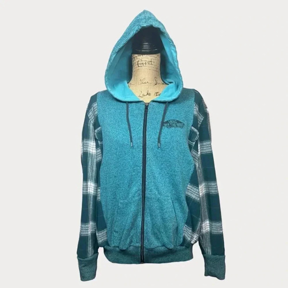 UPCYCLED Vans Hoodie‎ - Picture 1 of 2